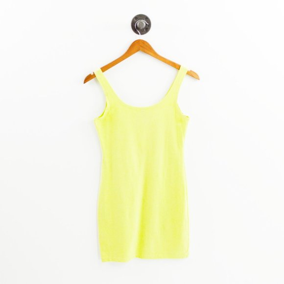 H&M Fitted Neon Mini Dress #195-38 - Picture 3 of 3